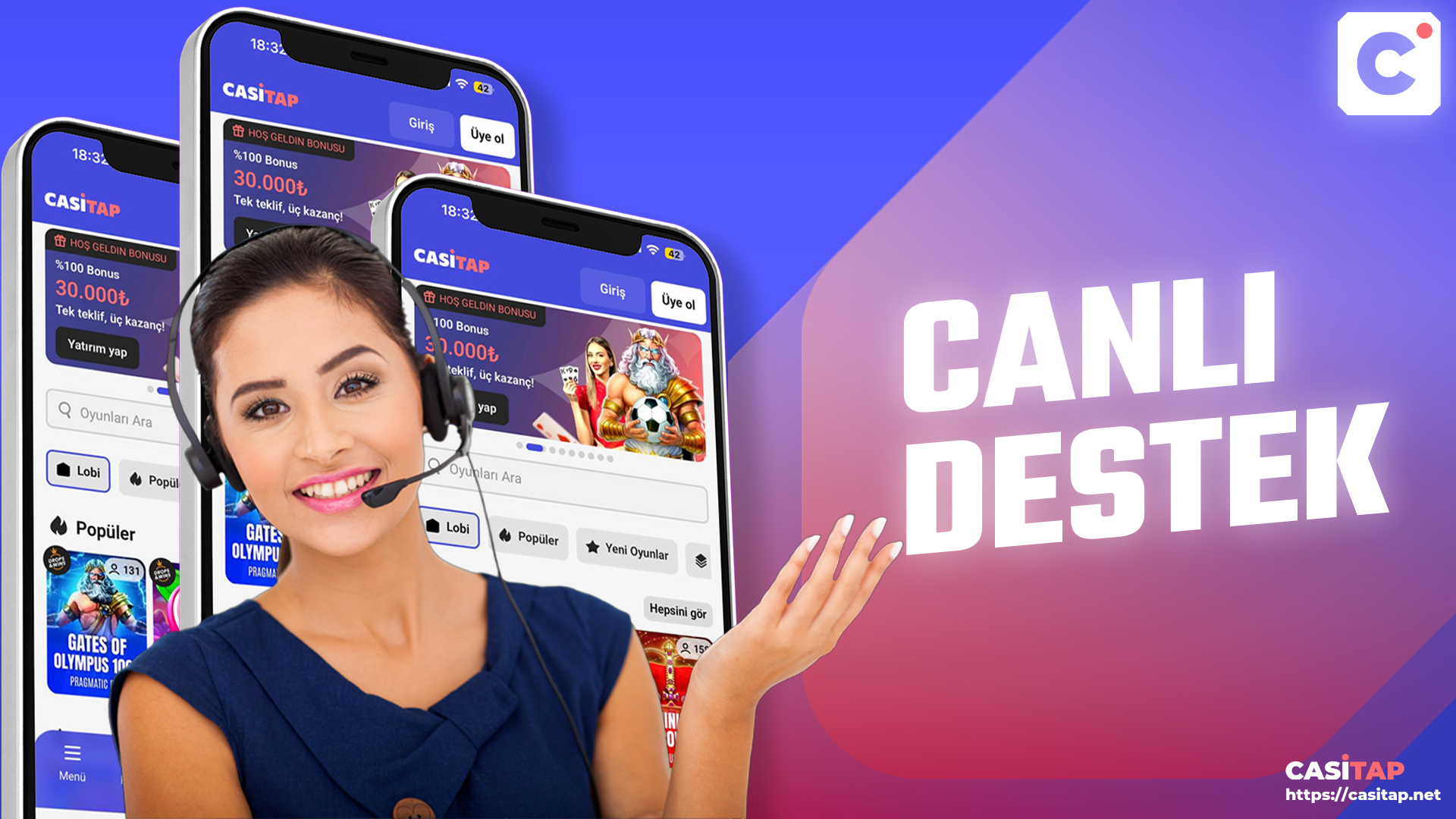 CASİTAP CANLI DESTEK