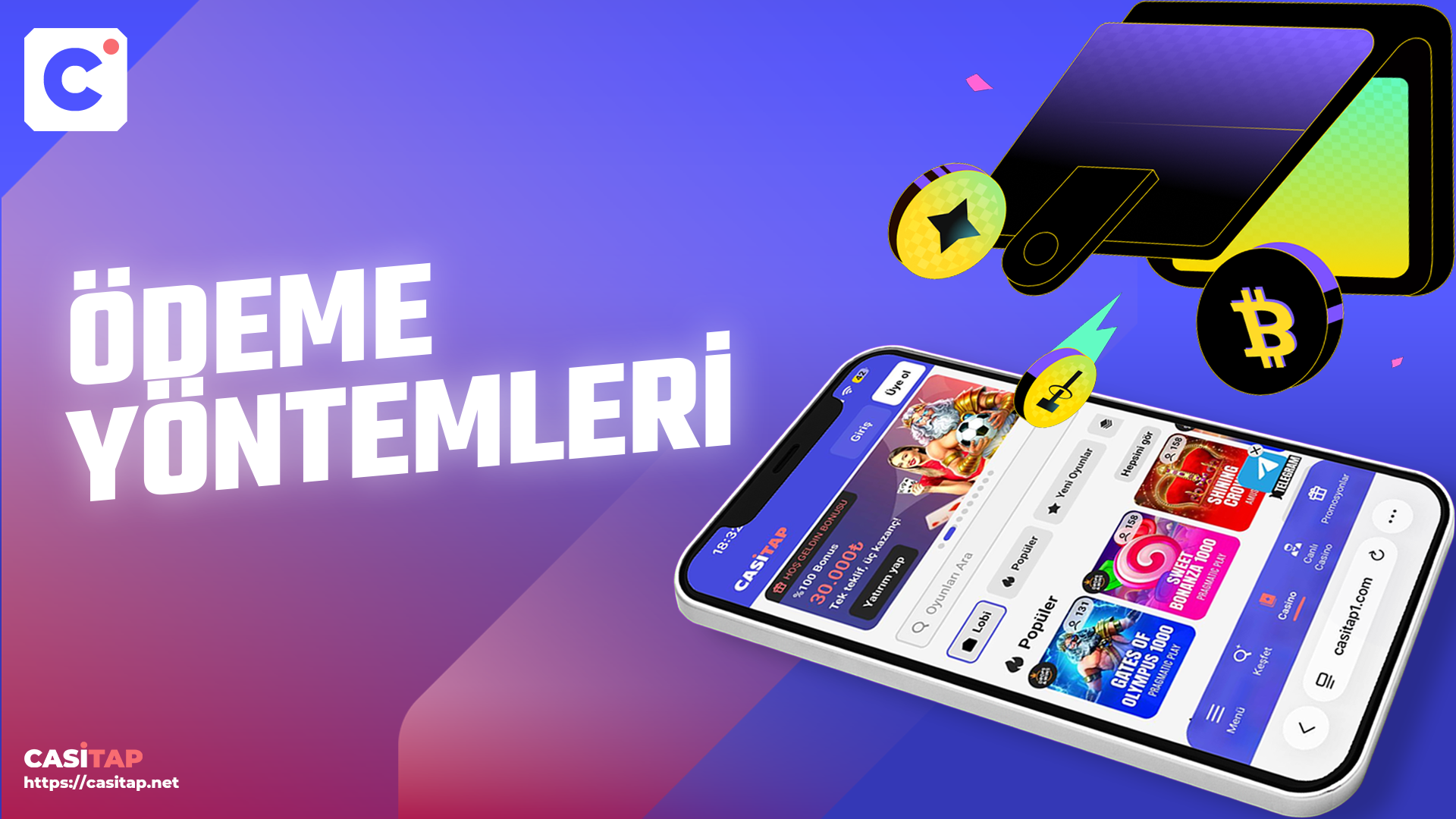 Casitap Ödeme Yöntemleri