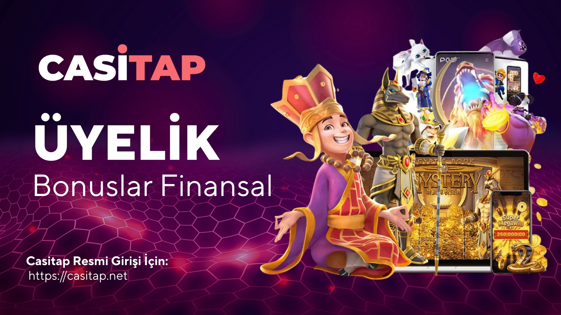 Casitap Üyelik, Bonuslar ve Finansal İşlemler